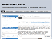 Tablet Screenshot of highlandmiscellany.com